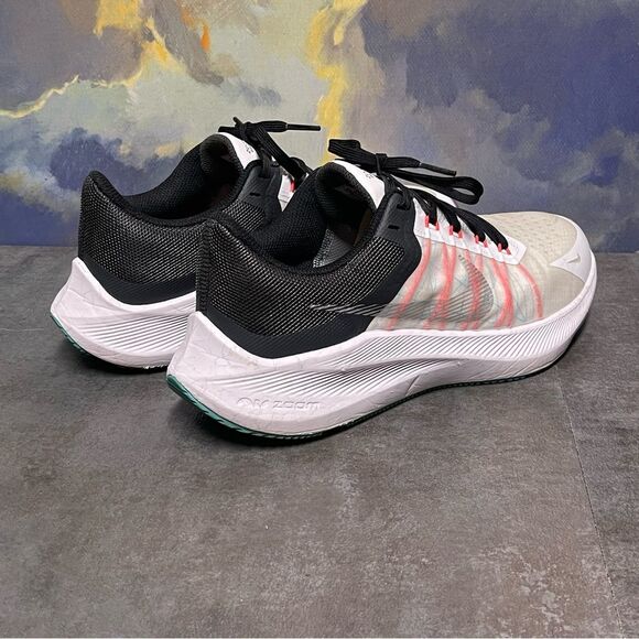 Nike Winflo 8 Black/White Women's Running Shoes Size 8 - Picture 8 of 16